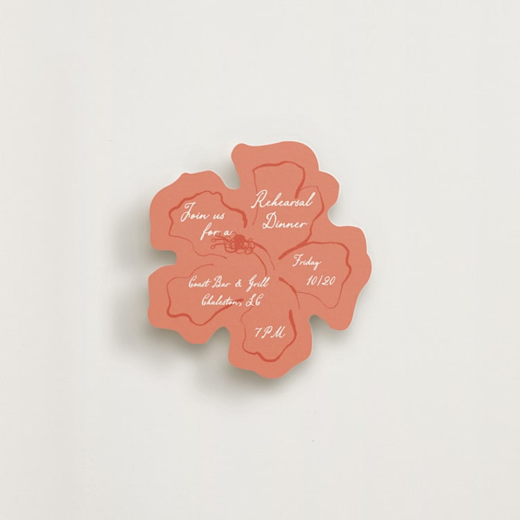 "Sketched Florals" - Novelty Enclosure Cards in Sophia by Kelly Watkins - Front