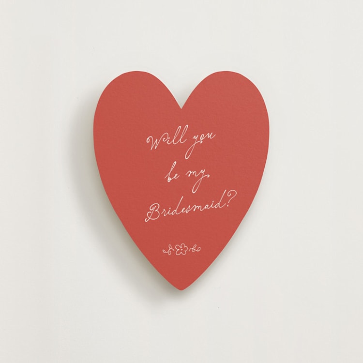 "Love Brunch" - Novelty Enclosure Cards in Rouge by Angela Garrick - Front