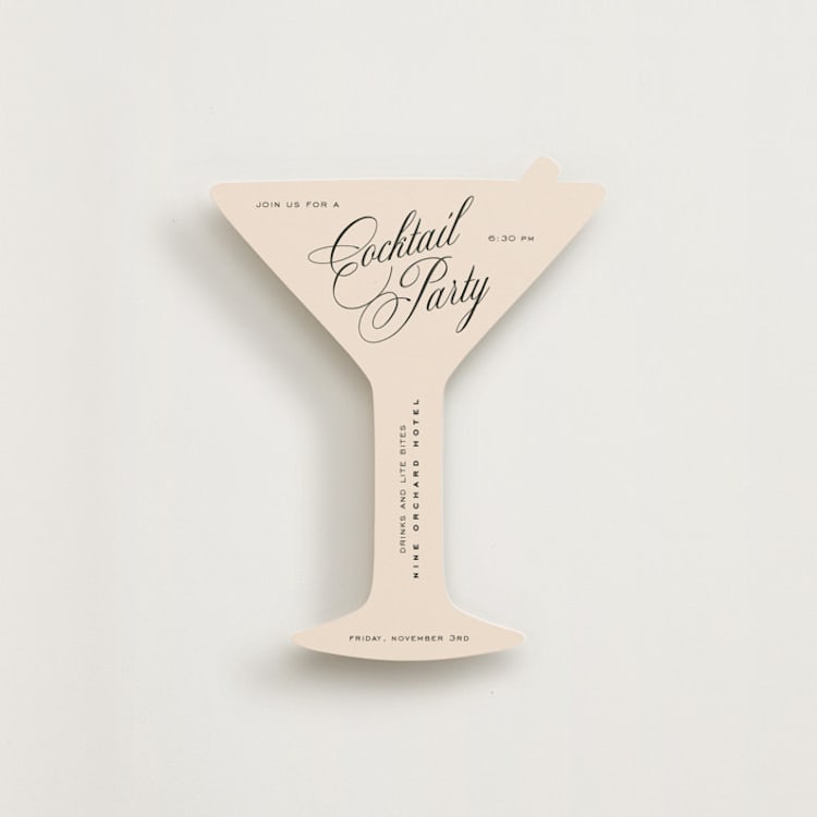 "Modern Romance" - Novelty Enclosure Cards in Almond by Eric Clegg - Front