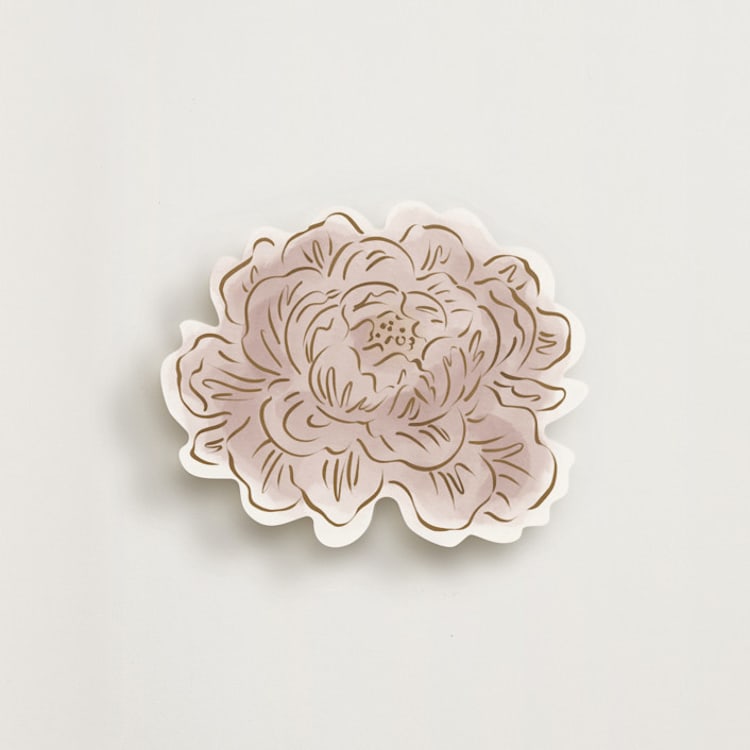 "dancing in the garden" - Novelty Enclosure Cards in Blush Meadow by Grae - Front