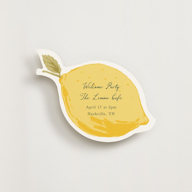 "Garden Feast" - Novelty Enclosure Cards in Sunshine by Elly - Front