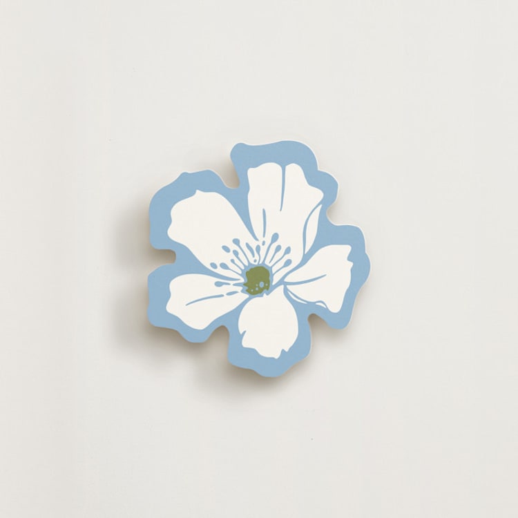 "Anemones" - Novelty Enclosure Cards in Azure by letterfix - Front