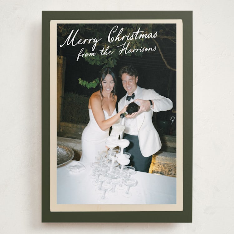 "Vintage photo card" - Holiday Cards in Forest by Maja Cunningham - Front