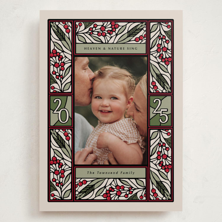 Teaberry Stained Glass by Thomas Ward