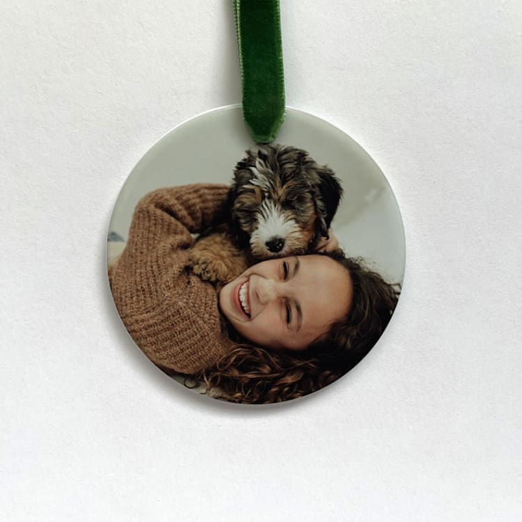 "Personalized Photo Memory Ornament" - Ornaments in multicolorassorted-colors by Holly Whitcomb