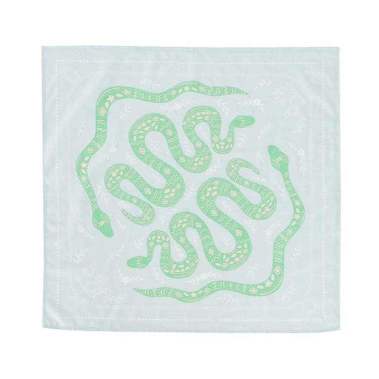 "Yeehaw "Snake" Bandana" - Party Favors in blue by Jollity and Co