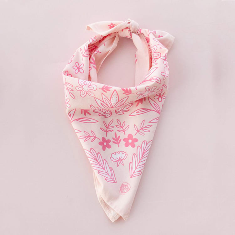 "Pony Tales "Floral" Bandana" - Party Favors in pink by Jollity and Co