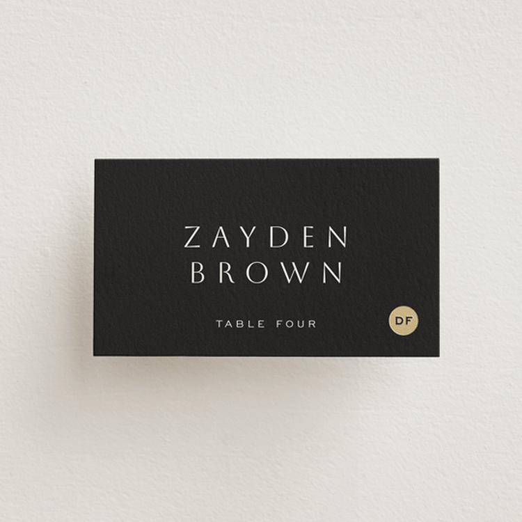 "Twilight" - Place Cards in Twilight by Sierra Lee - Front