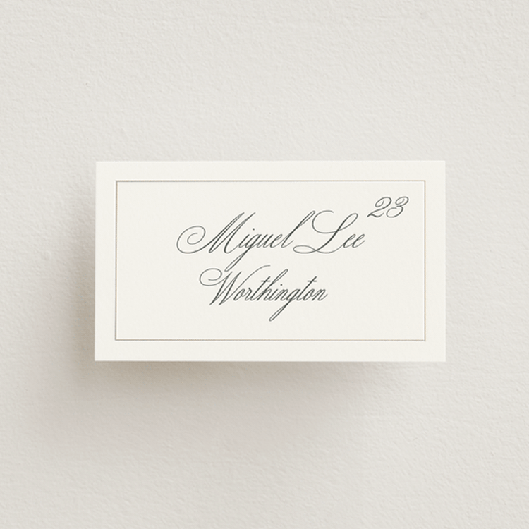 "toulomotiri" - Place Cards in Sugar by chocomocacino - Front