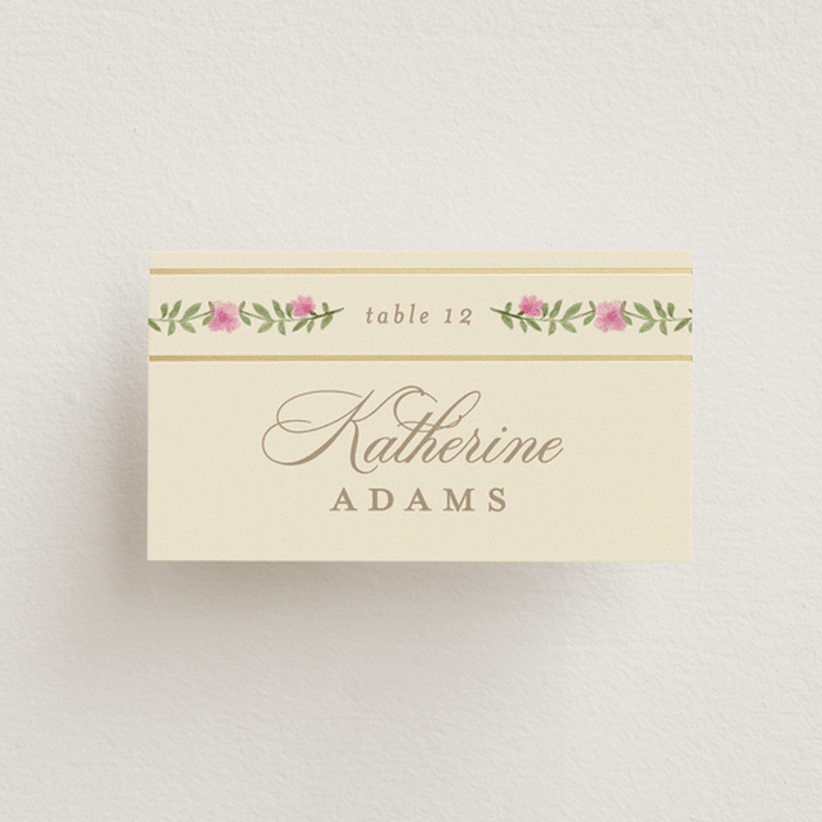 "Amalgamation" - Place Cards in Shubh by Creo Study - Front