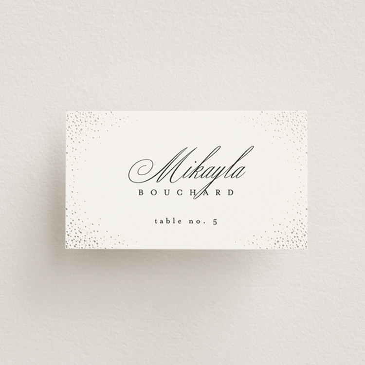 "Disney's Cinderella Castle" - Place Cards in Magic by Kelly Schmidt - Front