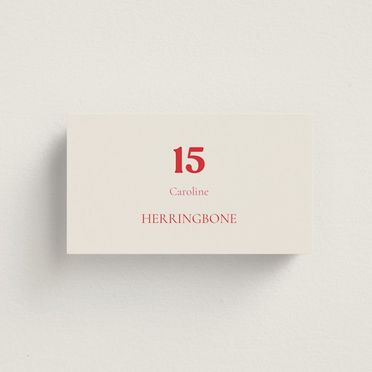 "Pop love" - Place Cards in New York by Bethania Lima - Front