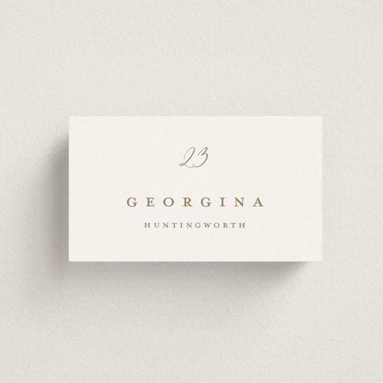 "spiku" - Place Cards in Pearl by chocomocacino - Front