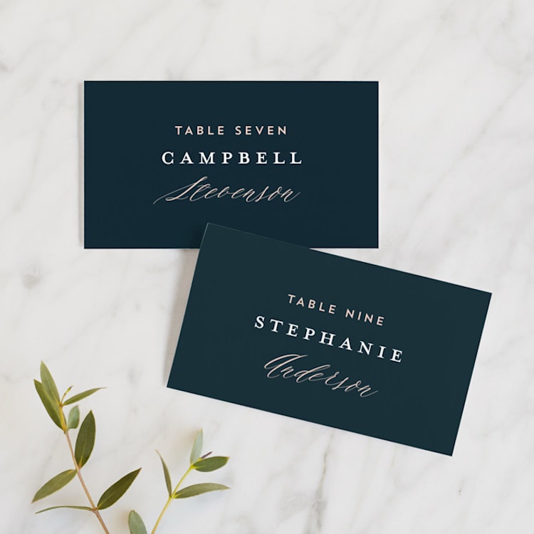 "Dreaming" - Place Cards in Garden by iamtanya - Front