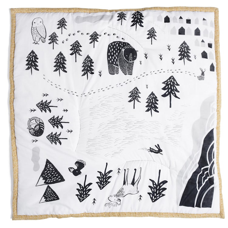 "Wee Gallery Explore Playmat" - Play Mats in multicolor by Wee Gallery