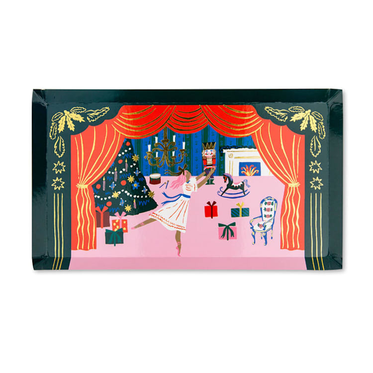 "Nutcracker Large Plates - Set of 8" - Party Plates and Bowls in multicolor by Jollity and Co
