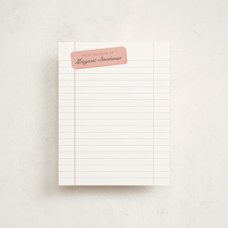 "Dreaming of Fullscap" - Personalized Stationery Cards in Sky by Mellary Bitner - Front