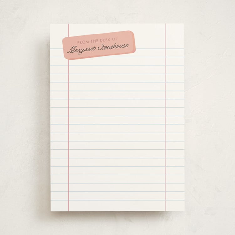 "Dreaming of Fullscap" - Personalized Stationery Cards in Sky by Mellary Bitner - Front