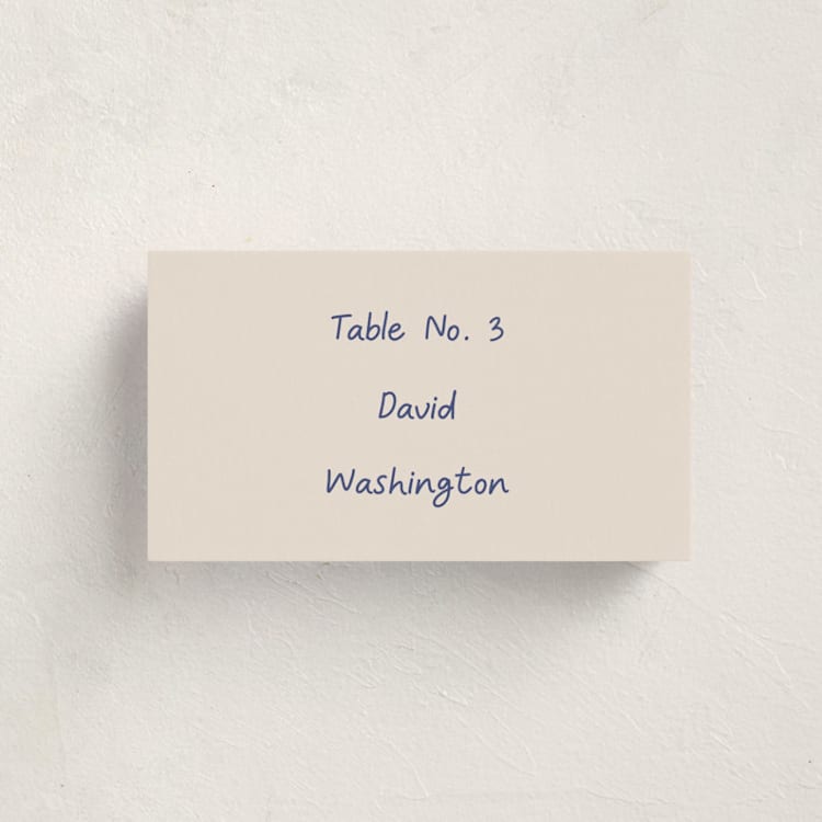 "Buon Appetito!" - Party Place Cards in Capri by Julia Starr - Front with Free Guest Printing