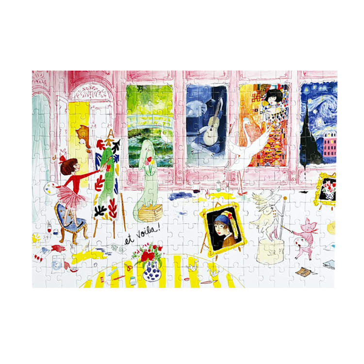 "Lola Dutch Puzzle" - Puzzles in multicolorassorted-colors by Jollity and Co