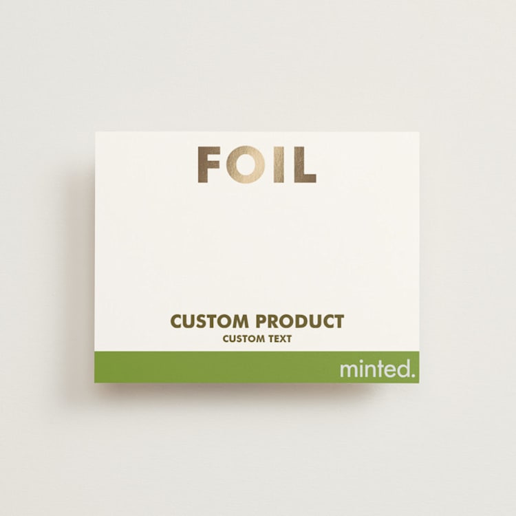 "Landscape Custom" - Reception Cards in Golden by Minted Custom - Front