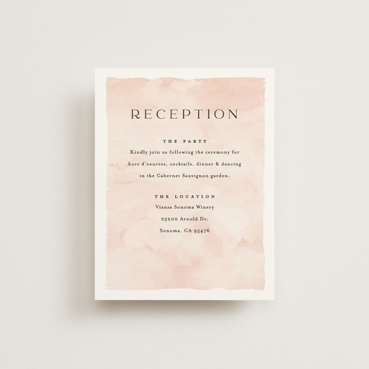 "Countryside" - Reception Cards in Northern by Pixel and Hank - Front