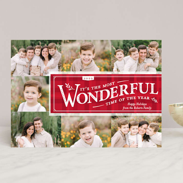 "Time-Honored" - Retired Holiday Cards in Holly by Paige Rothhaar - Front