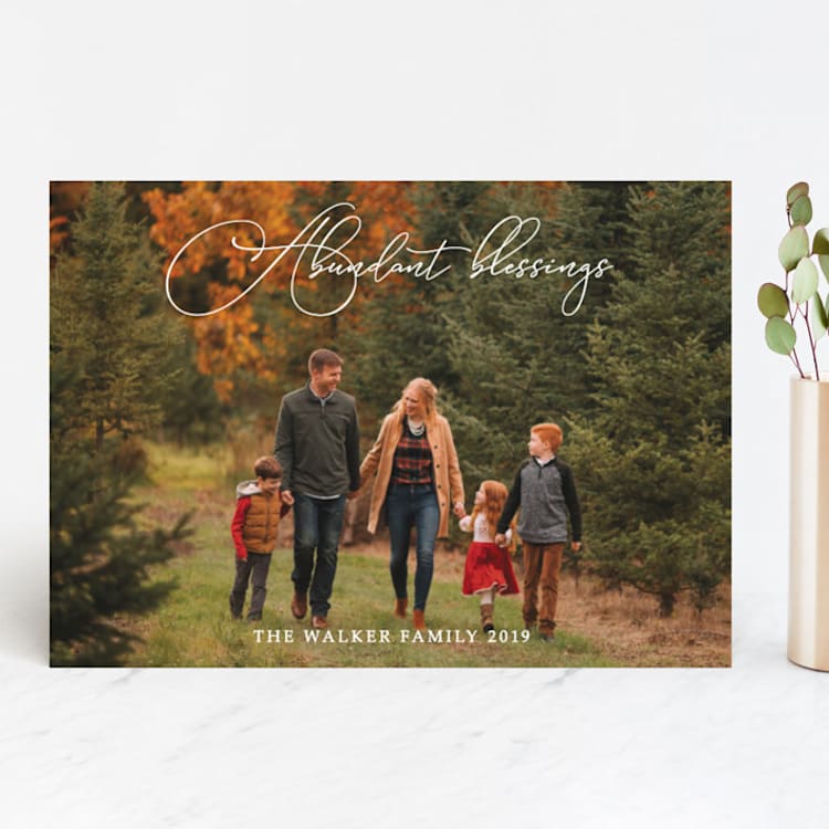 "abundantly written" - Retired Holiday Cards in Snow by raven erebus - Front