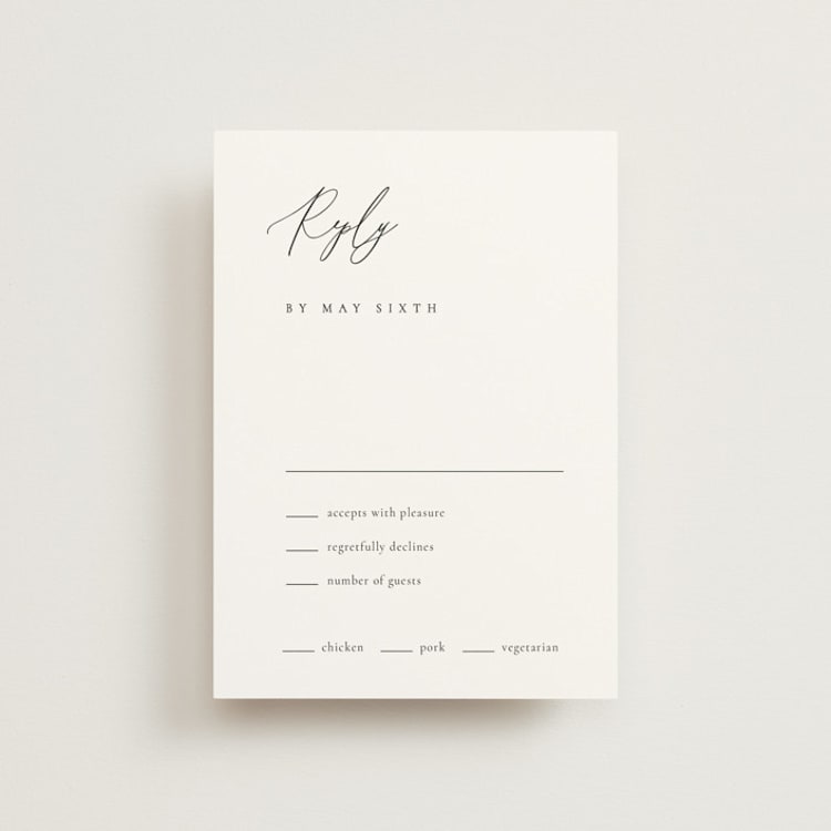 "Corner" - RSVP Postcards in Silk by Kelly Schmidt - Front