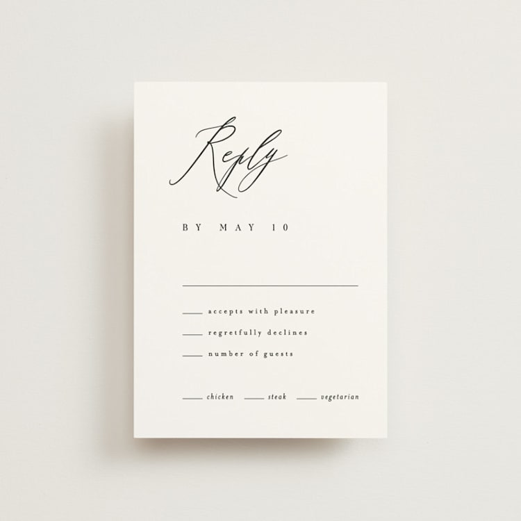 "Corison" - RSVP Postcards in Classic by Kelly Schmidt - Front