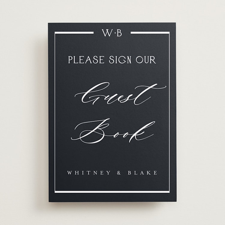 "Luster" - Reception Signs in Ocean by Stacey Meacham - Front