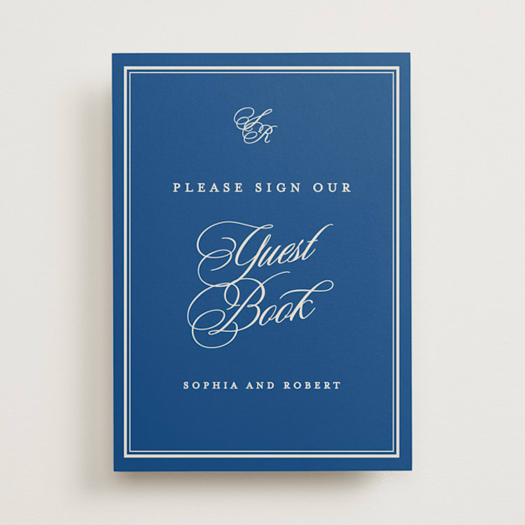 "POSH" - Reception Signs in Ocean by Creo Study - Front
