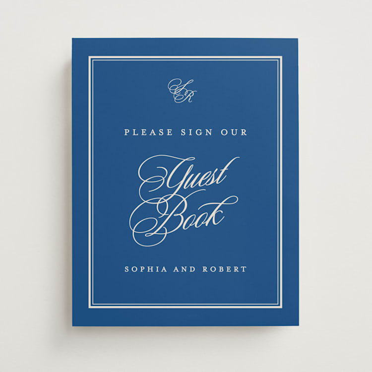 "POSH" - Reception Signs in Ocean by Creo Study - Front