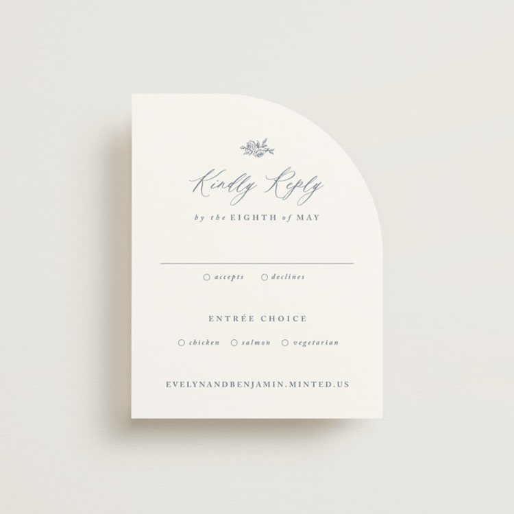 "Close to my Heart" - RSVP Cards in Twilight Whisper by Design Lotus - Front