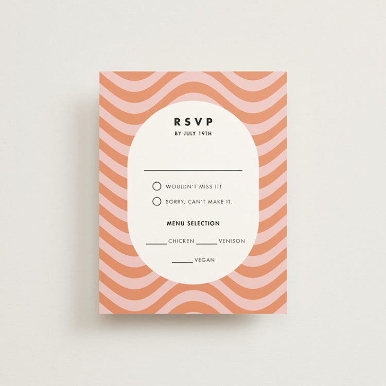 "Bubblegum" - RSVP Cards in Candy by Catherine Culvenor - Front