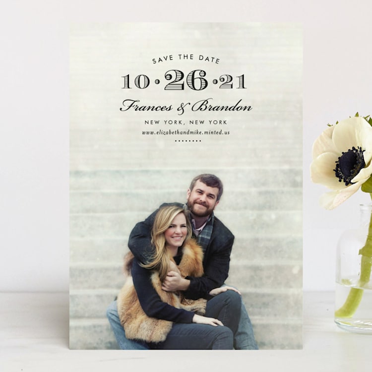 "Grand Central" - Save the Dates in Midnight by Megan Davis - Front
