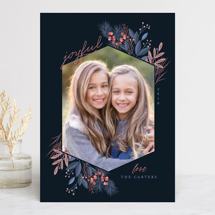 "jewel" - Retired Holiday Cards in Peacock by curiouszhi - Front