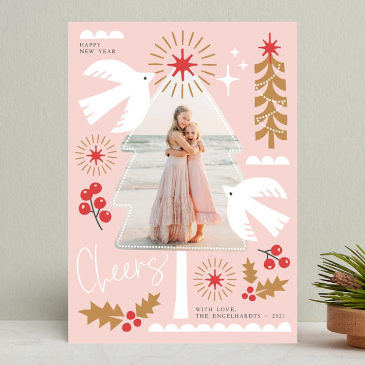 "Norrland" - Retired Holiday Cards in Sugar Lake by Leia Matt - Front