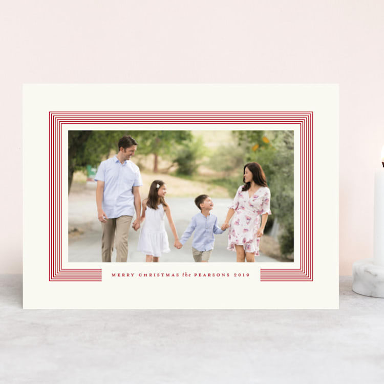 "POSH" - Retired Holiday Cards in North Star by Roxy Cervantes - Front