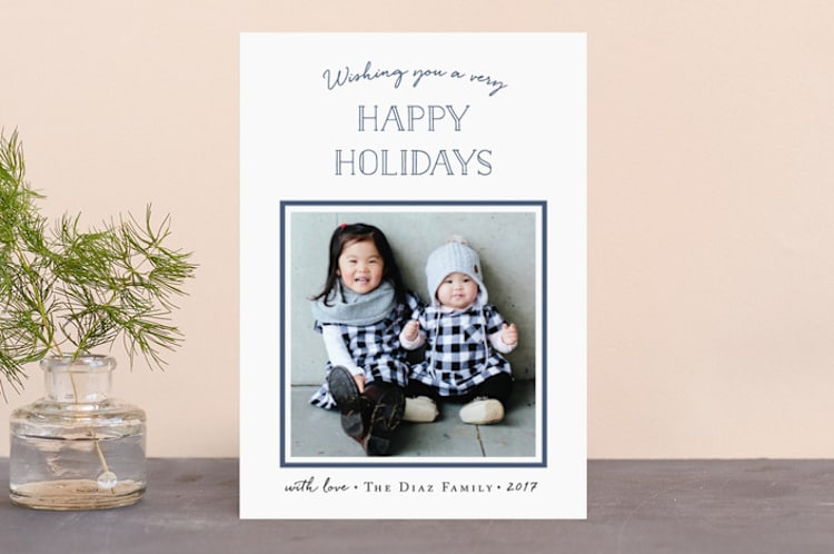 "Very Merry" - Retired Holiday Cards in Pacific Holiday by Kate Ross - Front