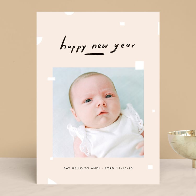 "Peaceful Piece" - Retired Holiday Cards in Cream by Meg Gleason - Front