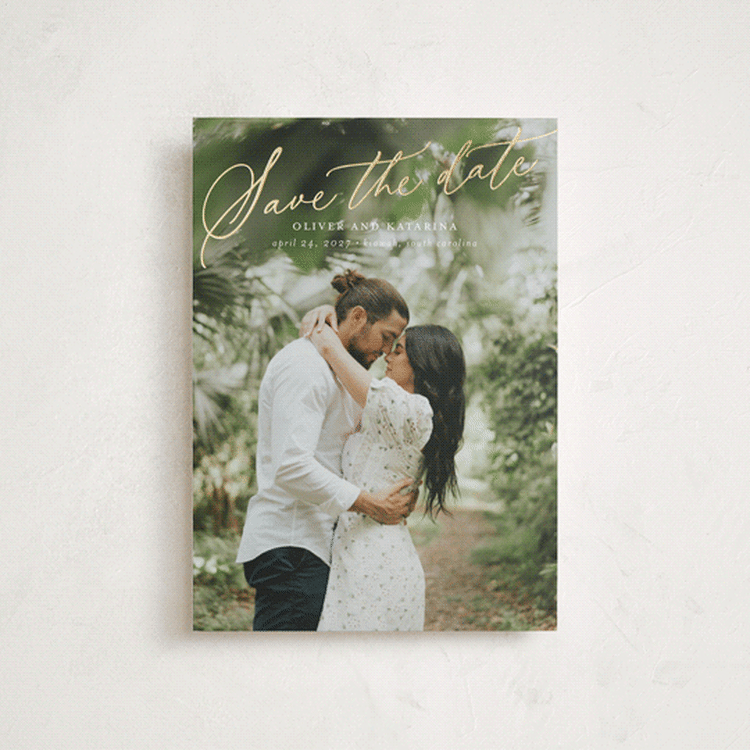 "Kiawah" - Save the Dates in Cloud by Erika Firm - Front