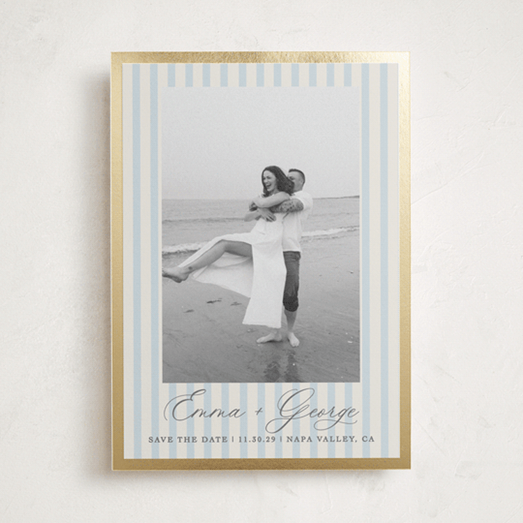 "Emma" - Save the Dates in Provincial by Angela Thompson - Front