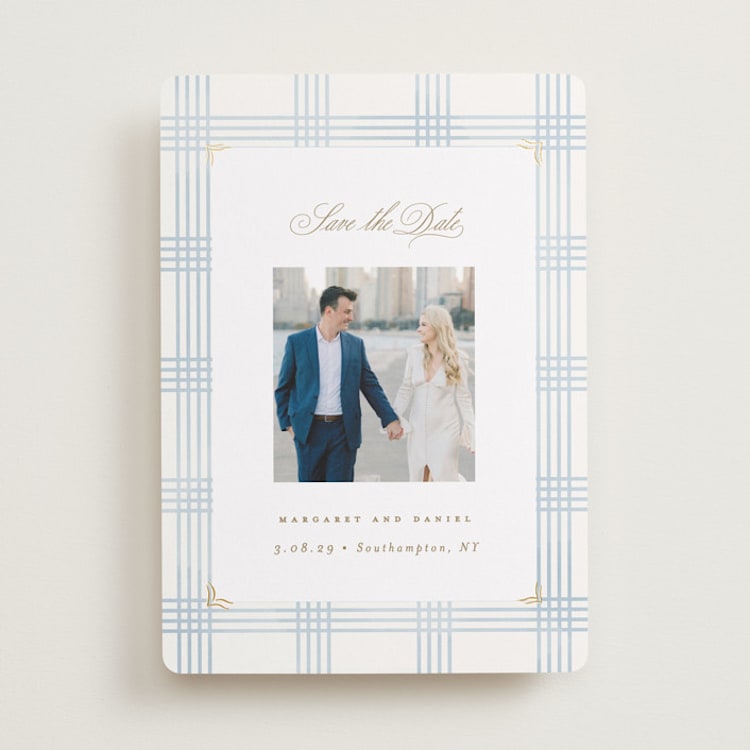"salt and ivory" - Save the Dates in Belair by Grae - Front