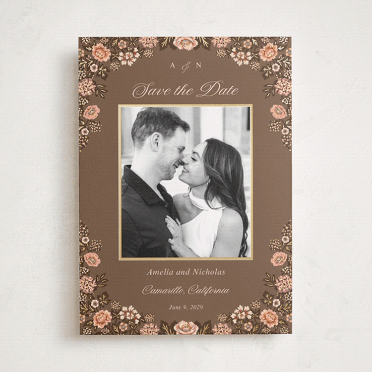 "Blooming path" - Save the Dates in Chocolate by Paola Benenati - Front