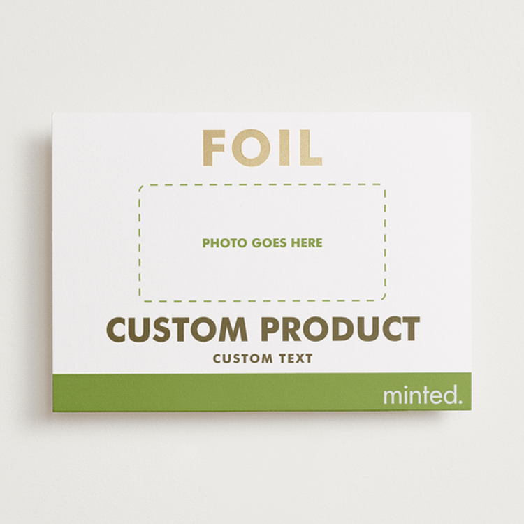 "Landscape Custom" - Save the Dates in Golden by Minted - Front