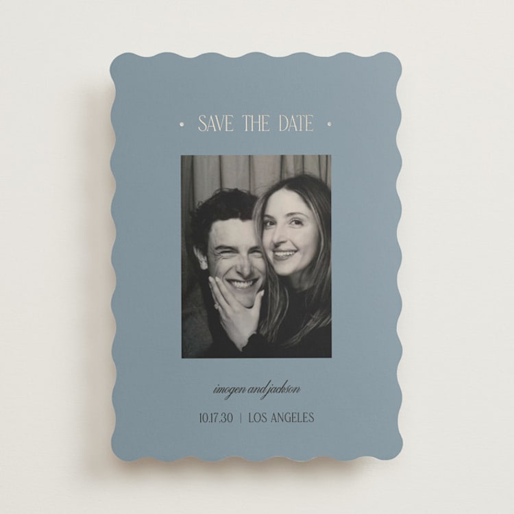"So Luxe" - Save the Dates in Celestial by Kelly Watkins - Front