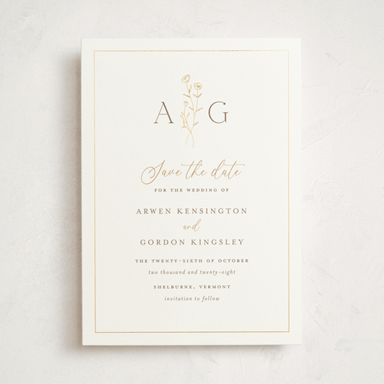"Kouignette" - Save the Dates in Chiffon by chocomocacino - Front