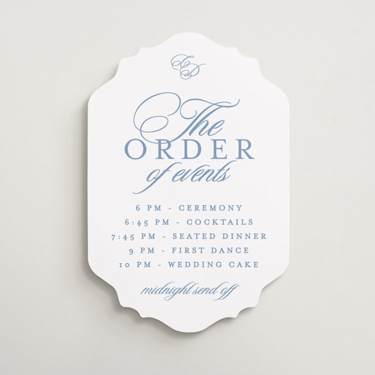 "Aristocratic" - Schedule Signs in Sky by Creo Study - Front