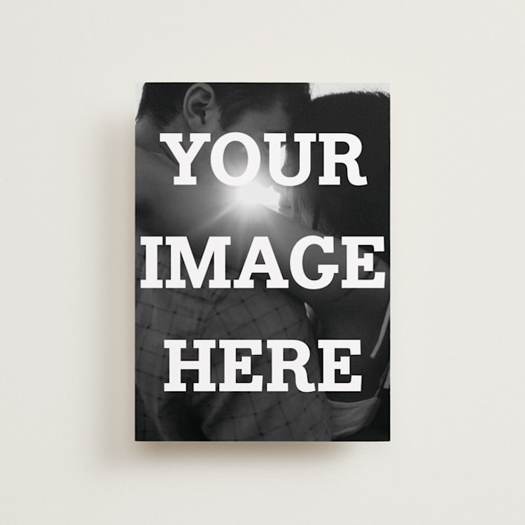 "The Big Picture" - Save the Dates in Ivory by Minted - Front